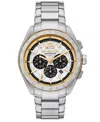 Michael Kors Accelerator Men's Watch In Silver-tone