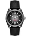 Michael Kors Men's Accelerator 2.0 Three-hand Date Black Nylon And Silicone Watch 42mm In Gray