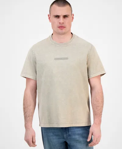 Michael Kors Men's Acid Washed Logo T-shirt
