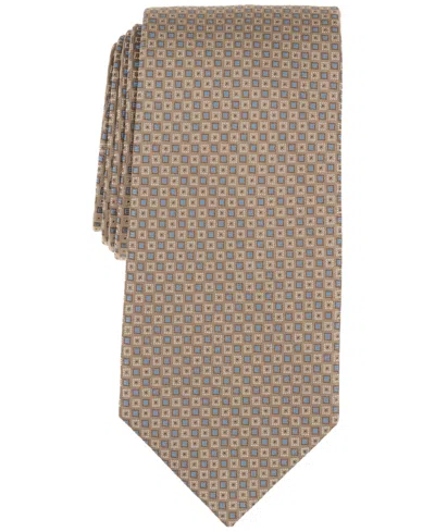 Michael Kors Men's Amerson Textured Tie In Taupe