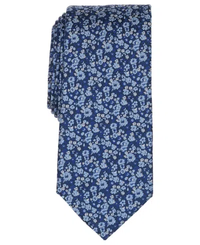 Michael Kors Men's Avignon Floral Tie In Blue