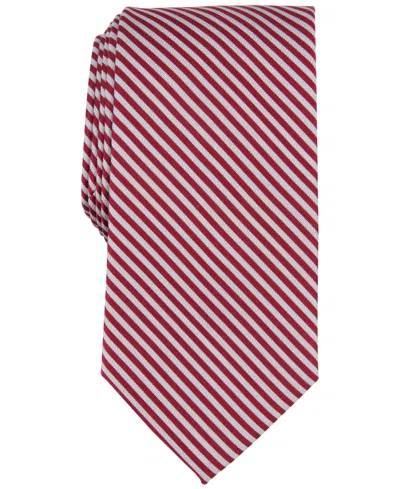 Michael Kors Men's Ballard Stripe Tie In Red