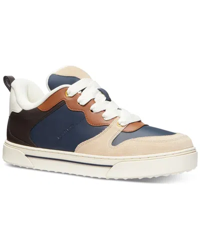 Michael Kors Men's Barett Lace-up Sneaker In Navy