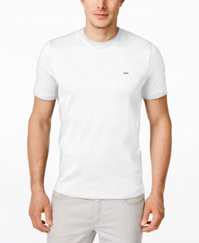 Michael Kors Men's Basic Crew Neck T-shirt In White