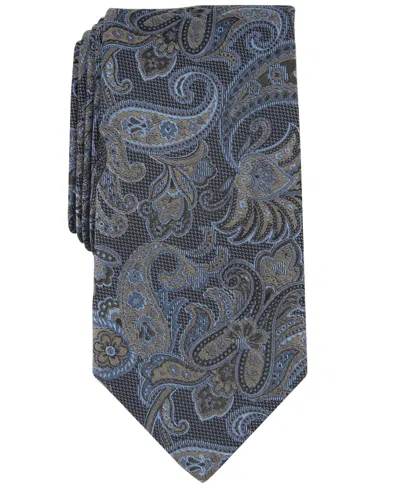 Michael Kors Men's Bayport Paisley Tie In Black