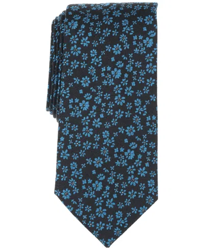 Michael Kors Men's Belle Floral Tie In Black