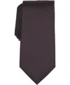 Michael Kors Men's Boulder Mini Classic Tie In Burgundy