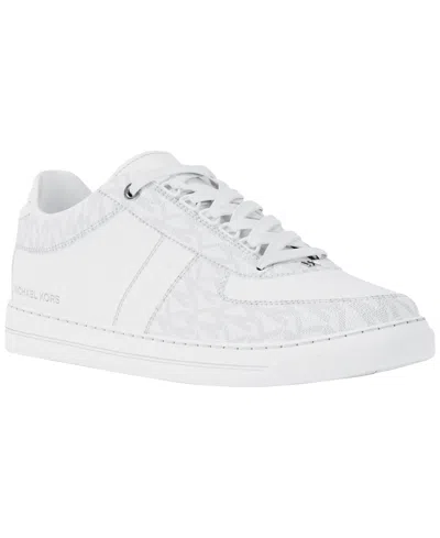 Michael Kors Men's Brady Lace-up Sneakers In White
