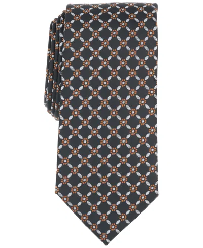 Michael Kors Men's Brooke Patterned Tie In Black