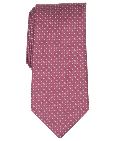 Michael Kors Men's Caldon Neat Classic Tie In Pink
