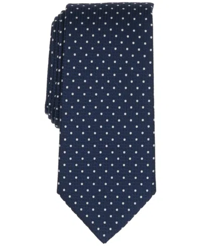 Michael Kors Men's Capon Dotted Tie In Blue