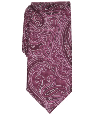 Michael Kors Men's Carlo Paisley Tie In Brown
