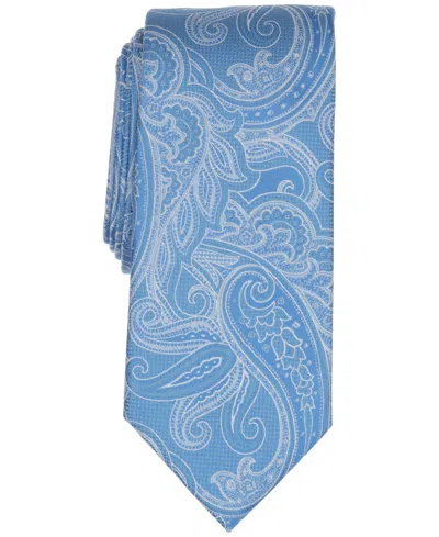 Michael Kors Men's Carlo Paisley Tie In Blue
