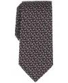 Michael Kors Men's Classic Cedara Floral Tie In Gray