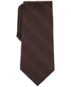 Michael Kors Men's Classic Eppley Stripe Tie In Burgundy