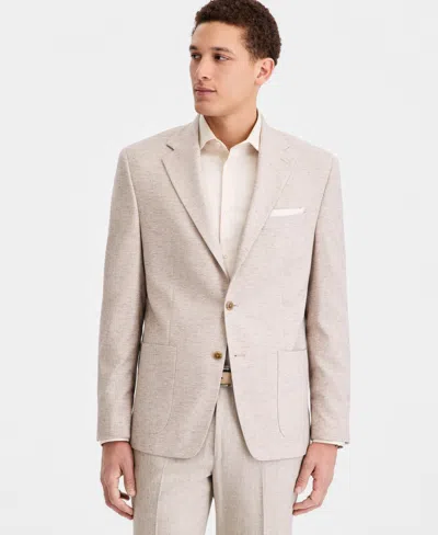 Michael Kors Men's Classic-fit Blazer In Brown
