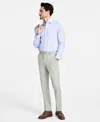 Michael Kors Men's Classic-fit Cotton-blend Dress Pants In Mint
