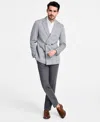 Michael Kors Men's Classic-fit Double-breasted Sport Coat In Grey
