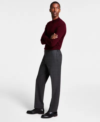 Michael Kors Men's Classic Fit Fall Pattern Pants In Gray