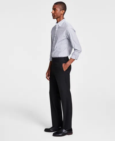 Michael Kors Men's Classic Fit Performance Dress Pants In Black
