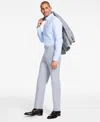 Michael Kors Men's Classic Fit Spring Performance Pants In Light Grey