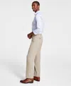 Michael Kors Men's Classic Fit Performance Dress Pants In Tan