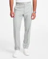 Michael Kors Men's Classic-fit Sharkskin Dress Pants In Mint