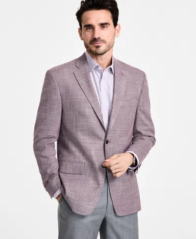 Michael Kors Men's Classic-fit Sport Coat In Mulberry
