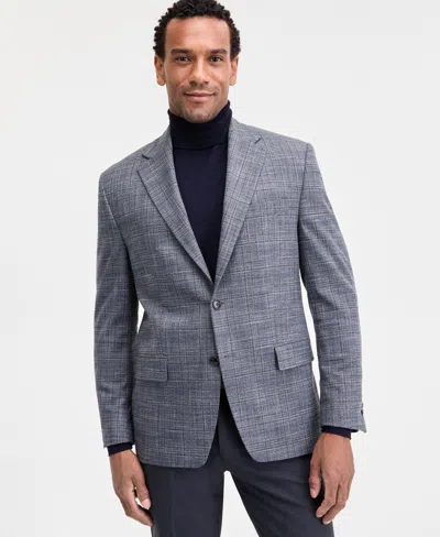Michael Kors Men's Classic-fit Stretch Sport Coat In Gray