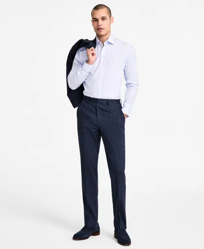 Michael Kors Men's Classic Fit Wool Blend Suit Pant In Light Blue