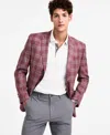 Michael Kors Men's Classic-fit Wool Blend Sport Coat In Multi
