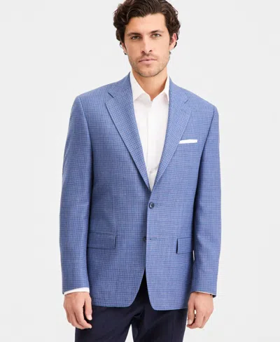 Michael Kors Men's Classic-fit Wool Blend Sport Coats In Blue