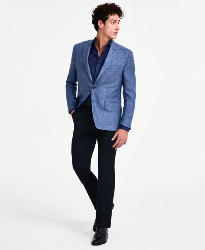 Michael Kors Men's Classic-fit Wool Blend Sport Coats In Blue