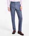 Michael Kors Men's Classic Fit Wool Blend Suit Pant In Denim