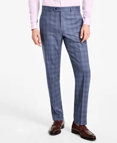Michael Kors Men's Classic Fit Wool Blend Suit Pant In Denim