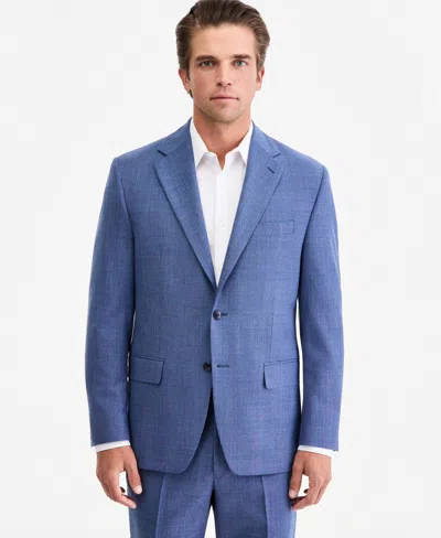Michael Kors Men's Classic Fit Wool Blend Suit Separates Jacket In Multi