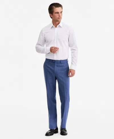 Michael Kors Men's Classic Fit Wool Blend Suit Separates Pant In Multi