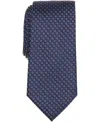 Michael Kors Men's Classic Rossell Square-pattern Tie In Blue