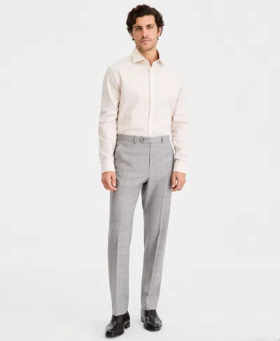 Michael Kors Men's Classic-fit Suit Separate Pants In Gray
