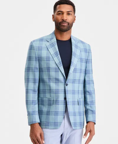 Michael Kors Men's Classic-fit Wool Blend Sport Coats In Blue