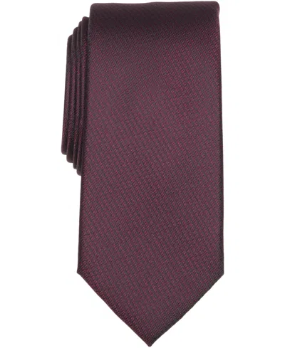 Michael Kors Men's Cobb Solid Classic Tie In Burgundy