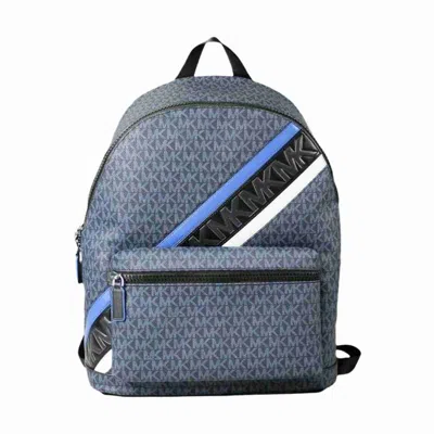 Michael Kors Men's Cooper Mk Signature Pvc Commuter Slingpack Backpack In Blue Admiral Mk/sv
