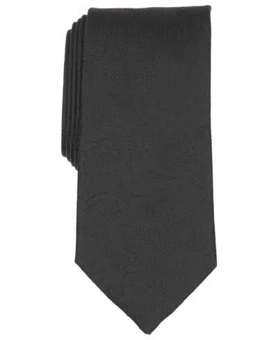 Michael Kors Men's Crofton Paisley Classic Tie In Black