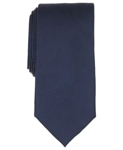 Michael Kors Men's Crofton Paisley Classic Tie In Navy