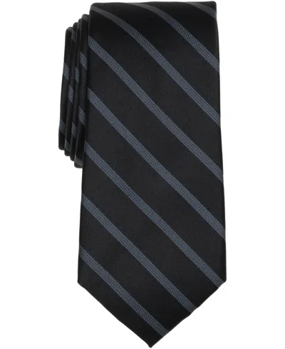 Michael Kors Men's Dakota Stripe Classic Tie In Black