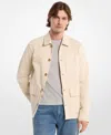Michael Kors Denim Chore Jacket In Neutral