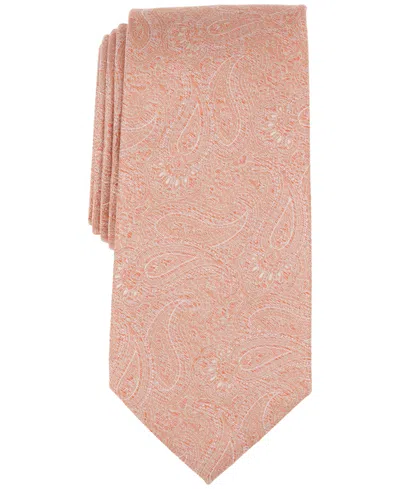 Michael Kors Men's Derringer Paisley Tie In Orange
