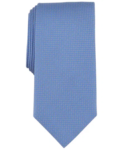 Michael Kors Men's Dorset Mini-pattern Tie In Blue