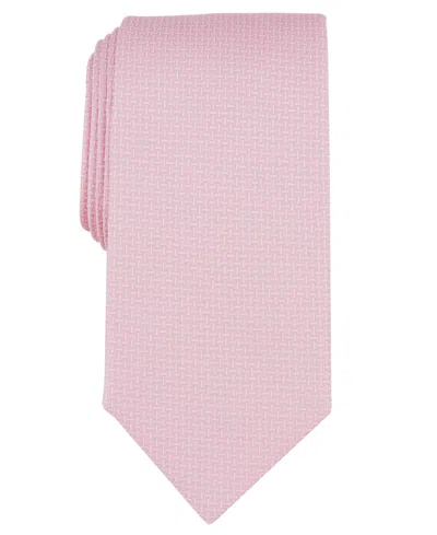 Michael Kors Men's Dorset Mini-pattern Tie In Pink