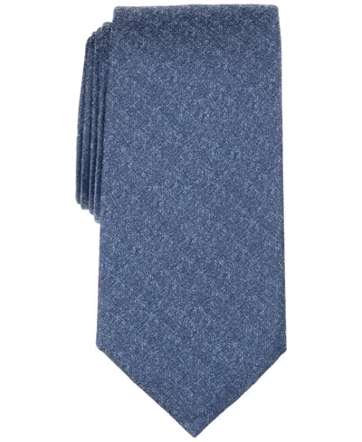 Michael Kors Men's Drew Solid Tie In Blue